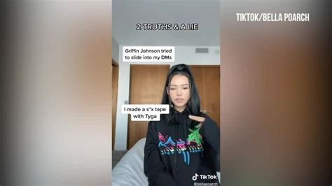 Bella Poarch finally addresses the Tyga sex tape rumours.